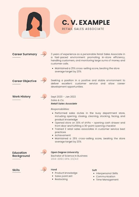 Resume Design Structure Key Elements of a winning CV in Africa.